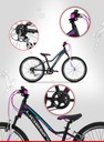 24-дюймовый АЛЮМИНИЕВЫЙ ВЕЛОСИПЕД TABOU TOPSHE 2.0 SHIMANO MTB, ВЫСОКОЕ КАЧЕСТВО