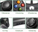 Kontroler przewodowy Diswoe Xbox 360 Gamepad do PC/Xbox 360 Kolor czarny