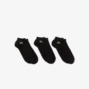 Lacoste Ponožky Low Cut 3-pack Black 35/38