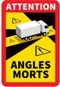 МАГНИТ Angles Morts TIR Магнитная наклейка
