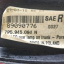 2013 PORSCHE CAYENNE (9PA) PHARE ARRIÈRE DANS CLAPET 7P5945094Nphoto 10