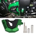 NINJA 250 300 ЗЕЛЕНАЯ АЛЮМИНИЕВАЯ ЗАЩИТА ПЕРЕДНЕЙ ЗВЕЗДОЧКИ ЗАМЕНА КРЫШКИ  фото 11