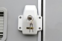ЗАМОК БЛОКУВАННЯ ДВЕРІ HEOSAFE DOOR FRAME LOCK 2 SZT.  (17558148754) фото min 10