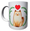 Душевная кружка с котенком