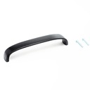 МЕБЕЛЬНАЯ РУЧКА, МАТОВЫЙ ЧЕРНЫЙ, РЕТРО, LOFT 128ММ