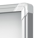 Магнитная витрина Nobo Premium Plus, серебристая.