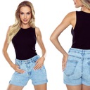 ELDAR Peri футболка из вискозы черного цвета в рубчик XL