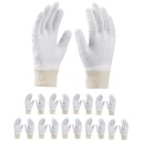 Перчатки Хлопковые косметические перчатки Хлопковые сменные стержни Размер 9–12 пар