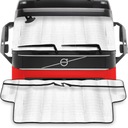 ПРОТИВОМОЛЕЗНЫЙ ЧЕХОЛ 310х100 АЛЮМИНИЕВЫЙ КОВРИК НА ВЕТРОВОЕ СТЕКЛО ЗИМА ЛЕТО