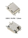 РАЗЪЕМ USB C 3.1, 16-КОНТАКТНЫЙ SMD, 1,6 м, СМАРТФОН, ТЕЛЕФОН