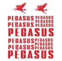 Набор наклейки наклейки на стикеры Pegasus