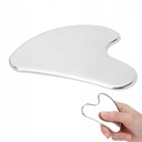 Массажный камень для лица GUA SHA STEEL