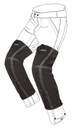 SPIDI SNUG НАКОЛЕННИКИ ЧЕРНЫЕ R. L