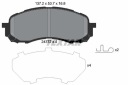 DISQUES PLAQUETTES AVANT TEXTAR SUBARU IMPREZA LIFTBACKphoto 7