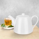 ФАРФОРОВЫЙ белый настольный кувшин для кофе, чая, трав, настоев, напитков, 2л.