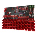 ИНСТРУМЕНТАЛЬНАЯ ДОСКА ДЛЯ МАСТЕРСКОЙ 115x78см 38 лотков