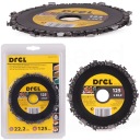 ДИСКОВАЯ ЦЕПНАЯ ПИЛА ПО ДЕРЕВУ ДЛЯ ШЛИФОВАЛЬНОЙ МАШИНЫ 125