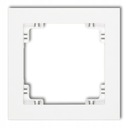 Ramka pojedyncza Biały mat Karlik DECO - 25DR-1