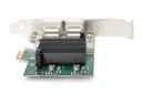 Karta sieciowa DIGITUS przewodowa PCI Express 2x RJ45 Gigabit 10/100/1000Mb Producent Digitus