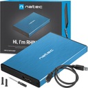 NIEBIESKA OBUDOWA DYSKU SSD USB 3.0 KIESZEŃ DYSK HDD 2,5 CALA 6 Gb/s DO 4TB