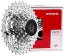SRAM PG-730 12-32T 7-ступенчатая POWERGLIDE II кассета