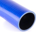СОЕДИНИТЕЛЬ ВПУСКНОЙ ТРУБКИ СИЛИКОНА - СИНИЙ - длина: 50 см, диаметр: 51 мм