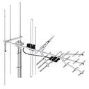 Трехзначная комбинированная дипольная антенна UHF VHF H/V DVB-T2