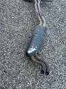 COMPLETE EXHAUST MUFFLER CATALYZERS MERCEDES W126 SE SEDAN 5.0 M117  photo 7