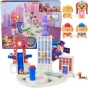 BASE CITY LIBERTY PSI PATROL THE MIGHTY MOVIE SET I POMS 4 ФИГУРКИ