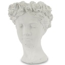 ЦВЕТОЧНЫЙ ГОРШОК ЛИЦЕВАЯ ГОЛОВКА БЕТОННАЯ ЦВЕТОЧНАЯ КРЫШКА