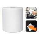 Промышленное БУМАЖНОЕ ПОЛОТЕНЦЕ ДЛЯ ЧИСТКИ белое в рулоне из целлюлозы 1 шт. 100 м