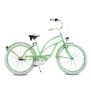 Женский велосипед Beach Cruiser 26 женский MOJITO RoyalBi мятный, шестерни Shimano