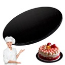 КРУГЛАЯ ЧЕРНАЯ ОСНОВА ДЛЯ ТОРТА, ТОЛЩИНА 30 СМ