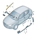 УПЛОТНИТЕЛЬ ОКОННОЙ РАМКИ ЛЕВАЯ SEAT IBIZA