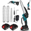 АККУМУЛЯТОРНАЯ ЦЕПНАЯ ПИЛА 8 ДЮЙМОВ 2XAKU 2X ЦЕПЬ 8