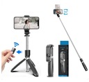 Selfie Stick Kijek do Selfie 100cm Statyw Uchwyt do Telefonu Bluetooth