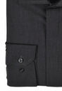 Čierna pánska košeľa veľkosť L bavlna 100% SLIM Značka bez marki