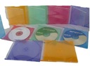 Pudełka CD x 1 SLIM na płyty kolorowe 10 szt Pojemność pudełka (liczba płyt) 1