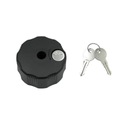 Ручка с замком для крепления велосипеда к платформе.