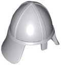 LEGO ШЛЕМ ДЛЯ ФИГУРКИ РЫЦАРЯ — СВЕТЛО-СЕРЫЙ 3844
