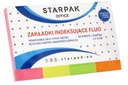 ИНДЕКСИРОВАННЫЕ ЗАКЛАДКИ FLUO 4x40 STARPAK