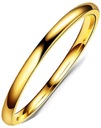 Золотое обручальное кольцо из нержавеющей стали Золотое кольцо
