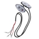 2 SZT. STYLOWE PRZEZROCZYSTE TURN SIGNALS LED DO MOTORCYCLES  photo 5