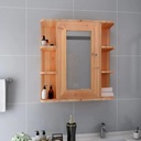 Kúpeľňová skrinka so zrkadlom závesná 66x17x63 cm, Hmotnosť (s balením) 14.65 kg