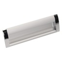 Ручка мебельная встраиваемая UA08-128 АЛЮМИНИЙ/ХРОМ