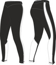 GETRY LEGGINSY DAMSKIE OCIEPLANE 2.3 XS