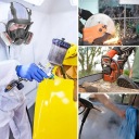 МНОГОРАЗОВАЯ ПОЛНОЛИЦЕВАЯ МАСКА 6800 НАБОР МАСОК ДЛЯ ЗАЩИТЫ КРАСКИ 15 В 1