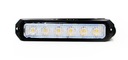 СТРОБОСКОП 6 LED (СВЕТОДИОД ) ФАРА ПРЕДУПРЕЖДАЮЩАЯ 12\/24V CE изображение 3