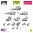 3D-печатный набор «Эффект огнемета» 10 шт.