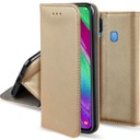 ETUI ZAMYKANE PORTFEL SMART MAGNET do Samsung Galaxy A40 |+ SZKŁO HARTOWANE Kolor czarny